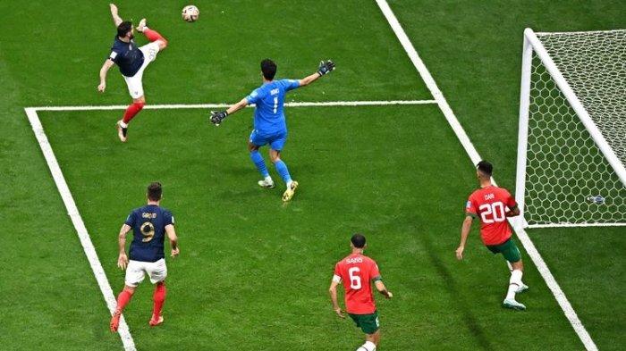 Jadwal Final Piala Dunia 2022 Argentina vs Prancis, Gol Cepat Theo Hernandez Kotori Rekor Maroko