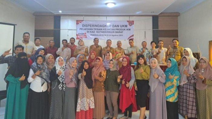 Tingkatkan Mutu IKM, Pemkab Kobar Gelar Pelatihan Desain Kemasan Produk