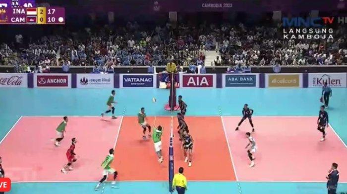 Gulung Kamboja 3-0, Voli Putra Indonesia vs Vietnam di Semifinal SEA Games 2023