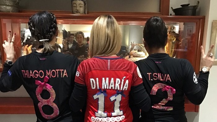 Para Istri Pemain PSG Pun Protes Setelah Kalah dari Barcelona