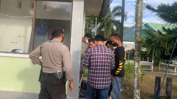 Breaking News, Penemuan Jenazah di Pos Keamanan Dinas Tanaman Pangan Hortikultura Palangkaraya