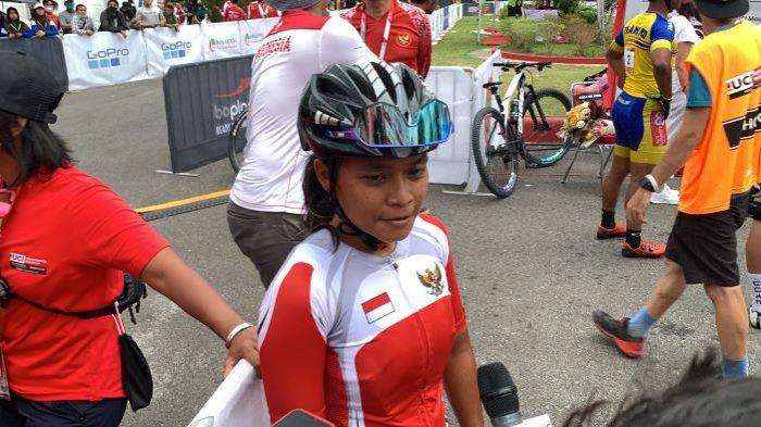Pertama Kali Ikuti UCI MTB Eliminator World Cup 2022, Atlet Ayu Triya Andriyana Raih Juara Ketiga