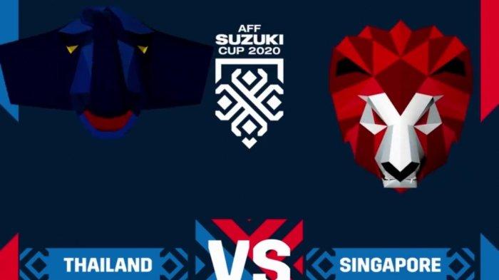 Nonton Gratis Streaming iNews TV Piala AFF Thailand vs Singapura Live Mulai Jam 19.30 WIB di Sini