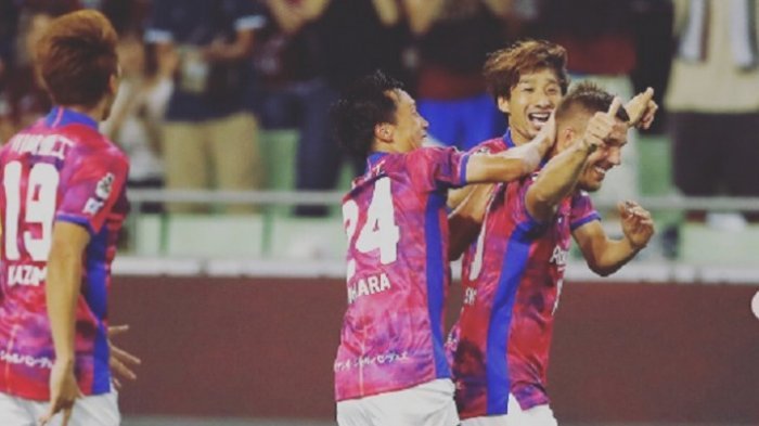 Vissel Kobe Menang 3-1, Dua Gol dari Lukas Podolski