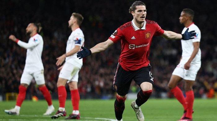 Hasil Liga Europa Kepala Maguire Bawa sial, Man United Batal Tekuk Sevilla, Juventus vs Sporting 1-0