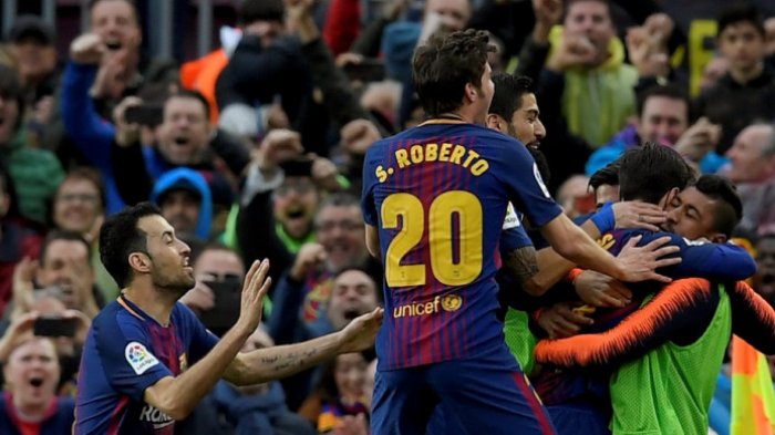 Tendangan Bebas Lionel Messi Cetak Gol Bikin Sejarah di Liga Spanyol