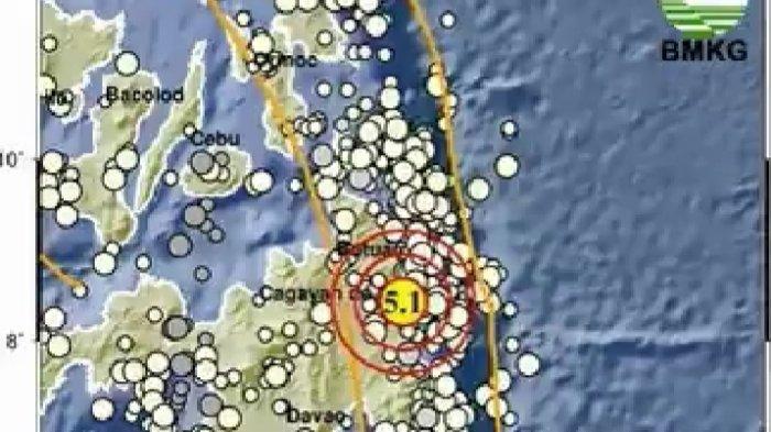 Gempa Terkini Siang Ini Goyang Melonguane Sulut Minggu 24 Maret 2024, Info BMKG Magnitudo 5,1 SR