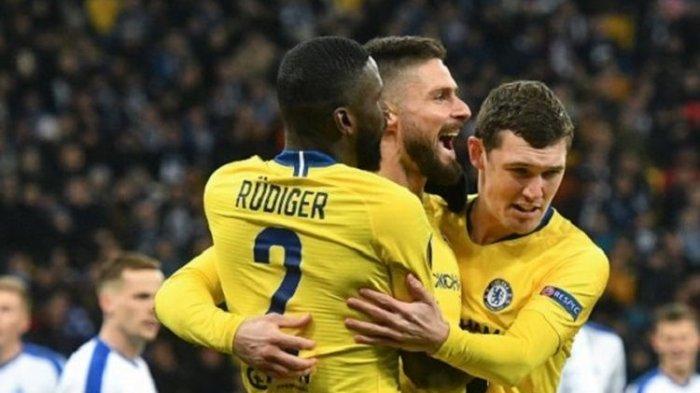 Chelsea Vs Dinamo Kyiv, The Blues Melangkah ke Perempat Final Liga Europa 2018-2019