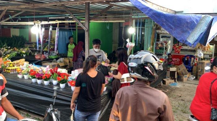 Ziarah Jumat Agung Hingga Paskah, Penjual Bunga Makam Palangkaraya Untung Besar