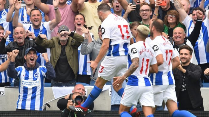 Hasil Manchester United Vs Brighton & HA, Tuan Rumah Menang Lagi dengan Skor 2-3