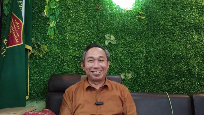 PERNYATAAN - Pengamat hukum Parlin Silitonga saat ditemui oleh Tribunkalteng.com, beberapa hari lalu.