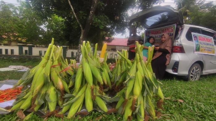 Malam Pergantian Tahun 2023 di Palangkaraya, Penjual Jagung Marak Bertebaran di Pinggiran Jalan