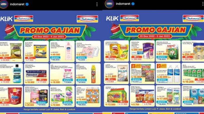 Promo Gajian Indomaret Hari Ini 27 Desember 2022, Ada Diskon Beras Rp 56.900 - Sabun Mandi Rp 18.900