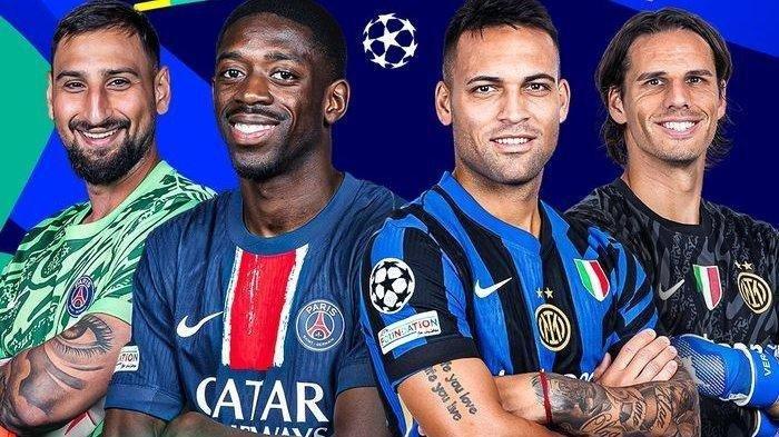 Susunan Pemain Inter Milan vs PSG Final Champions, Luis Enrique Diadu Simone Inzaghi, cek Prediksi