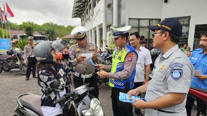 Manfaatkan Program Pembebasan Denda, Tim Gabungan Gelar Razia Kepatuhan Pajak Ranmor