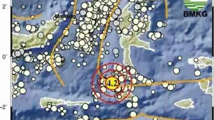 Gempa di Maluku Terkini Malam ini, BMKG juga Catat Goncangan di Takengon Aceh Tengah