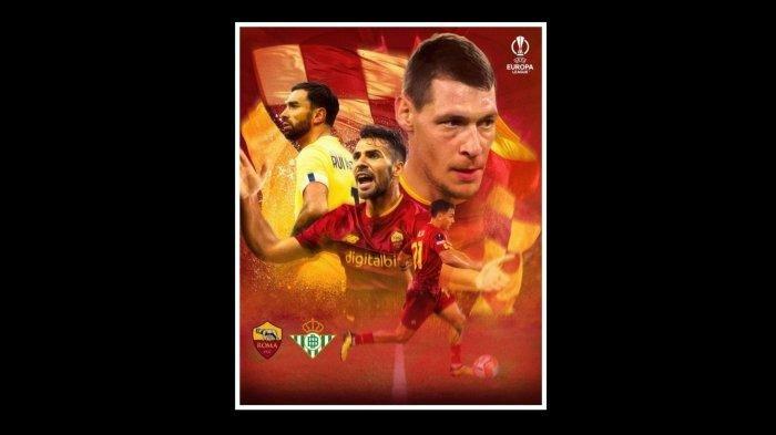 Link Nonton TV Online Live Streaming SCTV AS Roma vs Real Betis, 60.000 Orang Bantu Mourinho