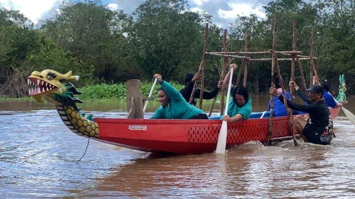 Besei Kambe Olahraga Tradisional  Suku Dayak Kalteng, Kini Makin Dikenal Luas