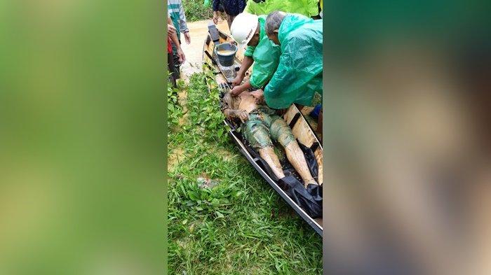 Dua Korban Longsoran Gunung di Guntungbesar Ditemukan, Mengapung Dekat Pagar Rumah