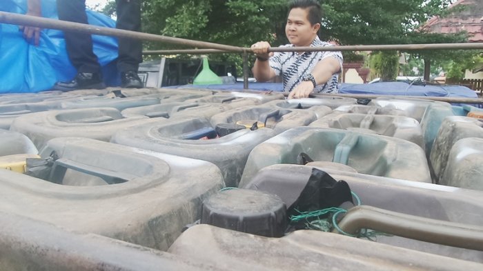 Trio Sekawan di Marangkayu Kompak Curi Solar Milik Pertamina, Pelaku Berhasil Dibekuk Polres Bontang