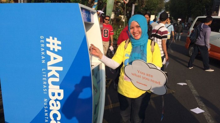 Meriah! Kompas Gramedia Gelar Beragam Aksi di Kampanye #AkuBAca