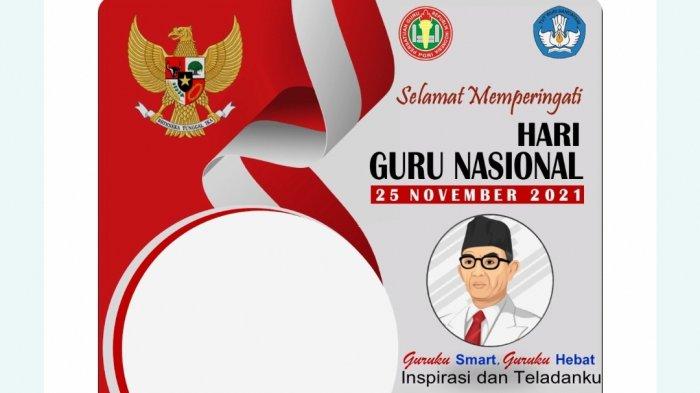 Link Download Gratis Filter Foto Selamat Hari Guru 2021 Cocok Dibagikan ke Instagram, Facebook dll