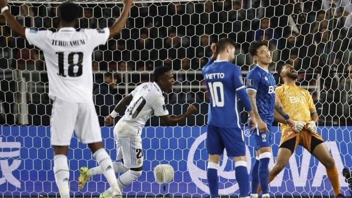Juara Piala Dunia Antarklub, Vinicius, Benzema dan Valverde Berbagi 5 Gol di Real Madrid vs Al Hilal