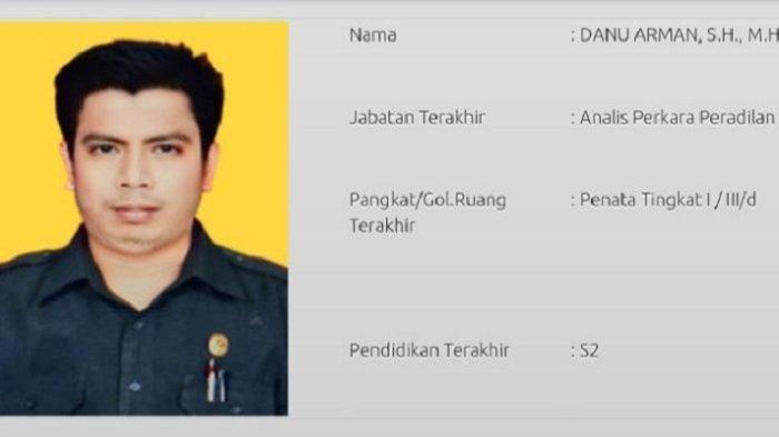 Fakta Kasus Melilit Eks Hakim Danu Arman Kembali Aktif Jadi PNS, Terlibat Sabu Hingga Perselingkuhan