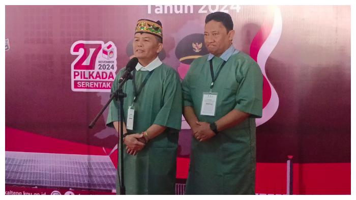 Selesai Menjalani Pemeriksaan Kesehatan di RSUD Doris Sylvanus, Ini Kata Agustiar Sabran-Edy Pratowo