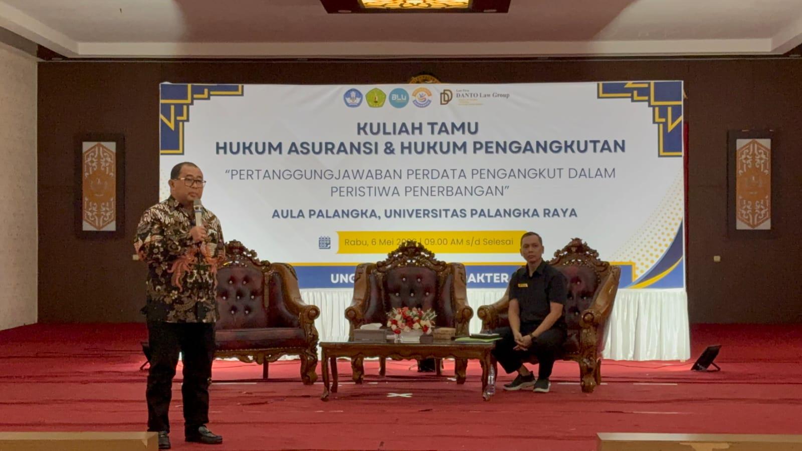 Praktisi Hukum Columbanus Priaardanto Menjadi Pemateri pada Kuliah Tamu di UPR, Ini yang Dibahas