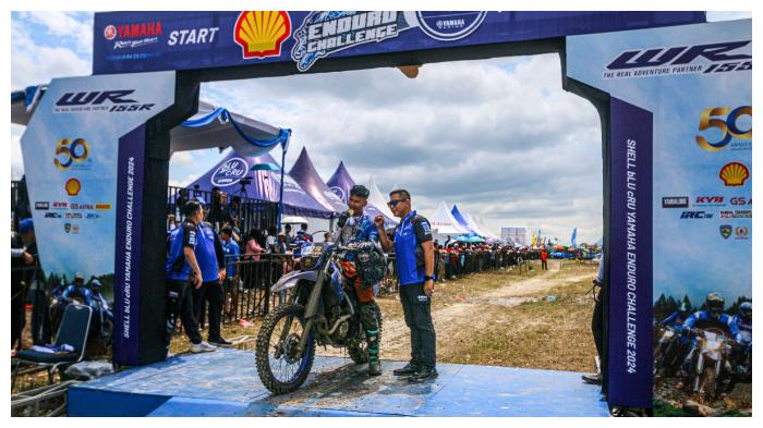 Gebyar Shell bLU cRU Yamaha Enduro Challenge, Catat Jumlah Pengunjung Terbanyak Sampai Puluhan Ribu