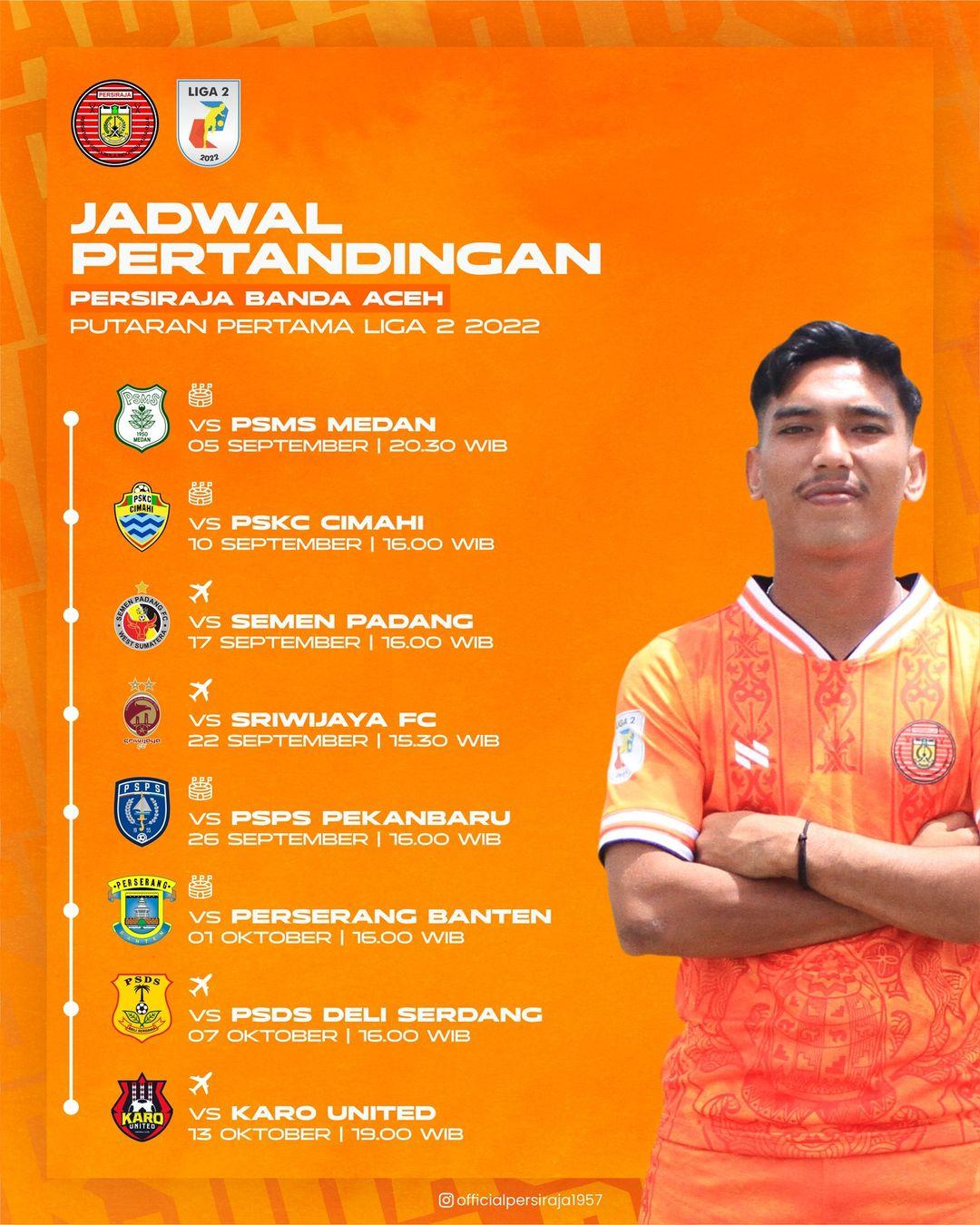 Pembagian Grup Babak 8 Besar Liga 2 2024-2025 Persiraja dan PSKC Cimahi Beradu, Persela Menunggu