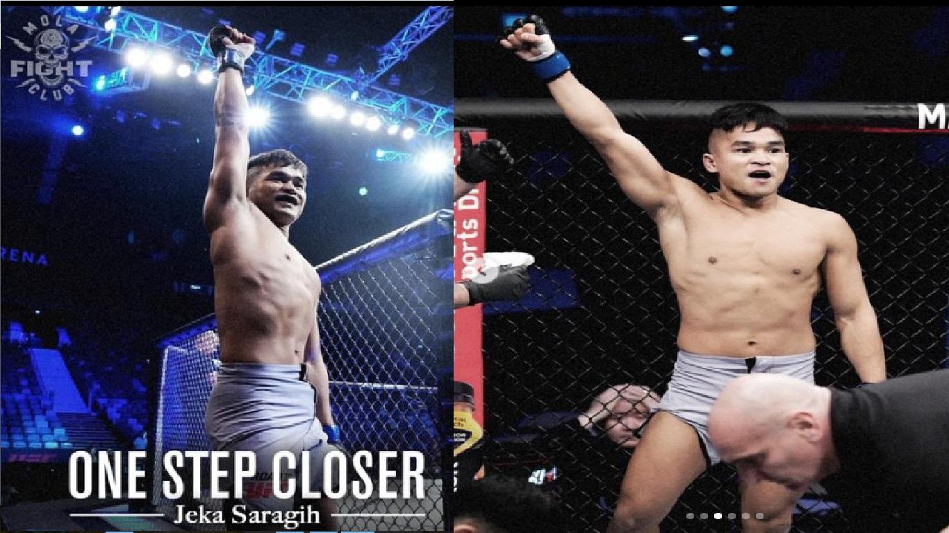 Jadwal Siaran Jeka Saragih vs Anshul Jubli Final UFC Fight Night 218 Live Streaming Mola TV