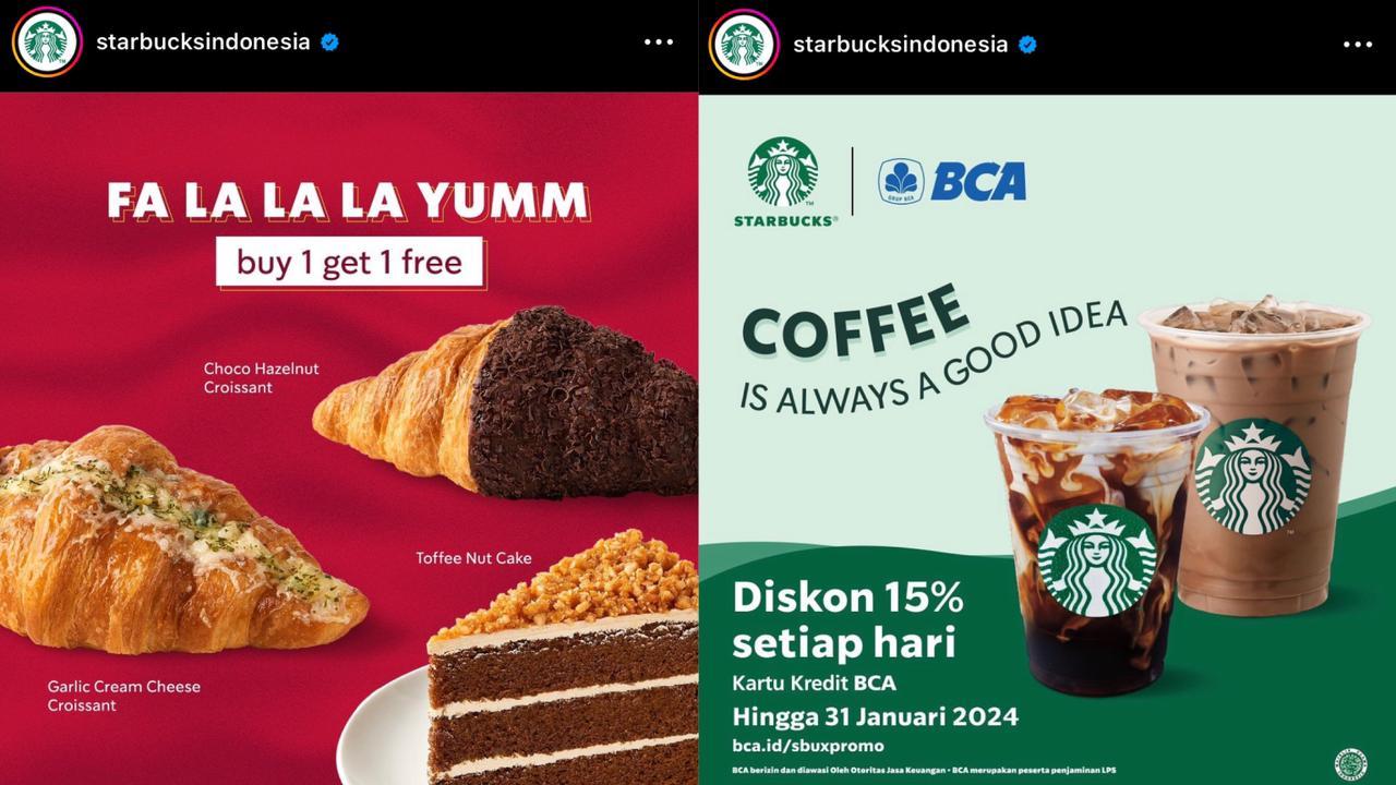 Cek Promo Starbucks Hari Ini, Dapatkan Diskon Buy 1 Get 1 hingga Potongan 15 Persen Pakai Debit BCA