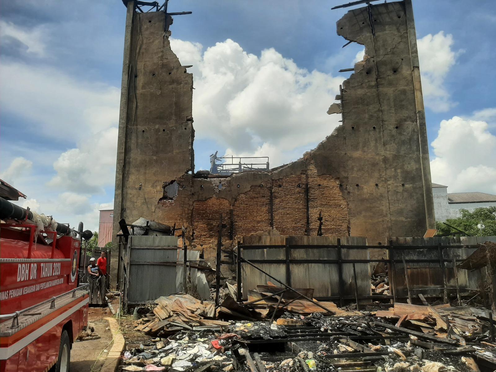 Kerugian Kebakaran di Basilih Hilir Kotim Capai Miliaran Rupiah, Siswa Terpaksa Diliburkan Sementara