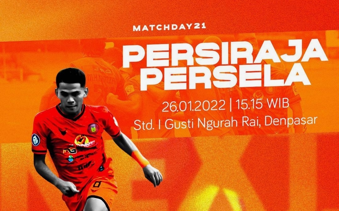 Link Streaming Gratis Persiraja vs Persela Siaran Live Liga 1 Hari Ini di TV Online Mulai 15.15 WIB