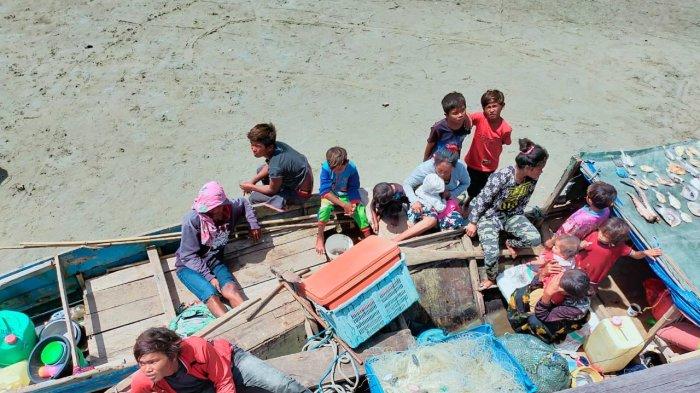 Manusia Perahu Asal Malaysia Diamankan, Ketahuan Bangun Perkemahan di Pulau Tak Berpenghuni di Berau