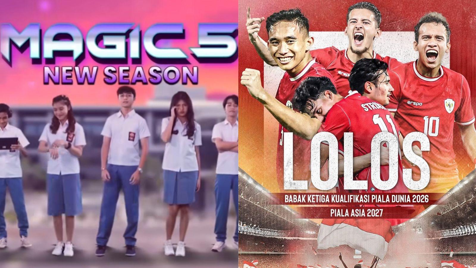 Jadwal Acara Indosiar Hari Ini, Serial Menegangkan Magic 5 New Season - Laga Indonesia vs Singapore