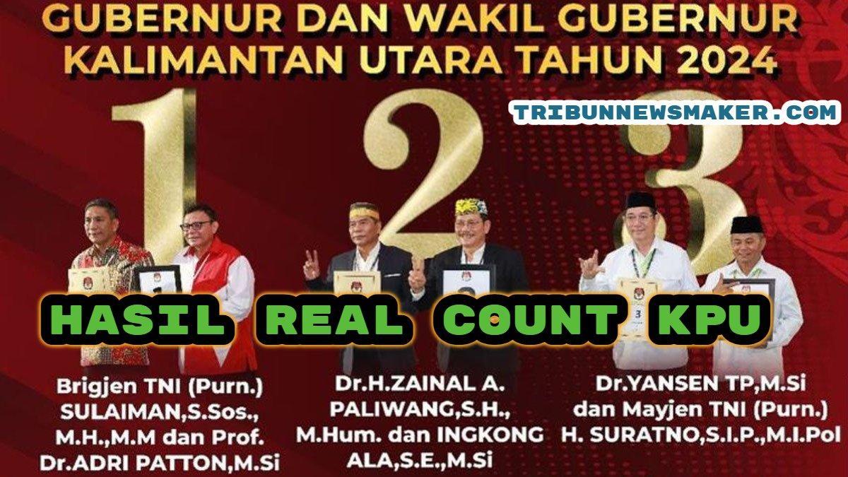 Rekap Hasil Pilkada Kaltara 2024 Terbaru, Persaingan Ketat Sulaiman vs Zainal vs Yansen