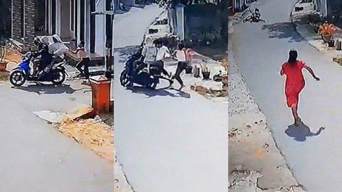 Aksi Nekat Bocah di Bandar Lampung Gagalkan Jambret Handphone Miliknya, 1 Pelaku Jatuh dari Motor