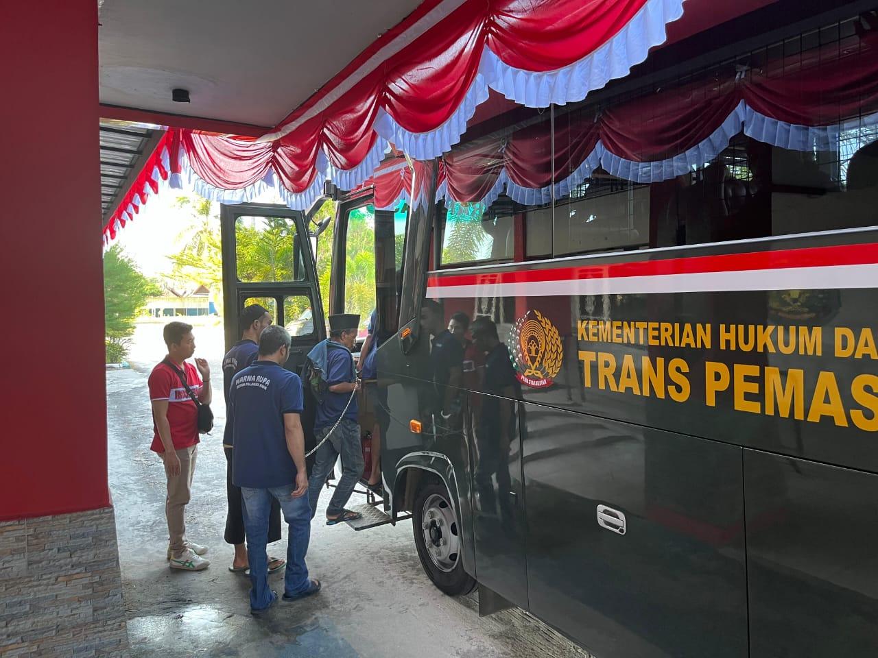 Over Kapasitas, 20 Warga Binaan Dipindahkan ke Lapas Palangkaraya dan Lapas Narkotika Kasongan