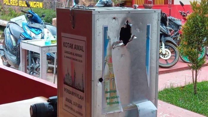 Gegara Judi Online, Pemuda Curi Kotak Amal Dibekuk Anggota Polres Bulungan, 8 Lokasi Beraksi