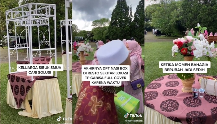 Kisah Pengantin Ditipu Vendor Katering Viral, Para Tamu Terpaksa Diberi Nasi Box