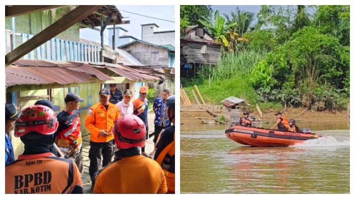 Joshua dan Riko Kakak Beradik Korban Tenggelam di Sungai Mentaya Kotim Kalteng Akhirnya Ditemukan