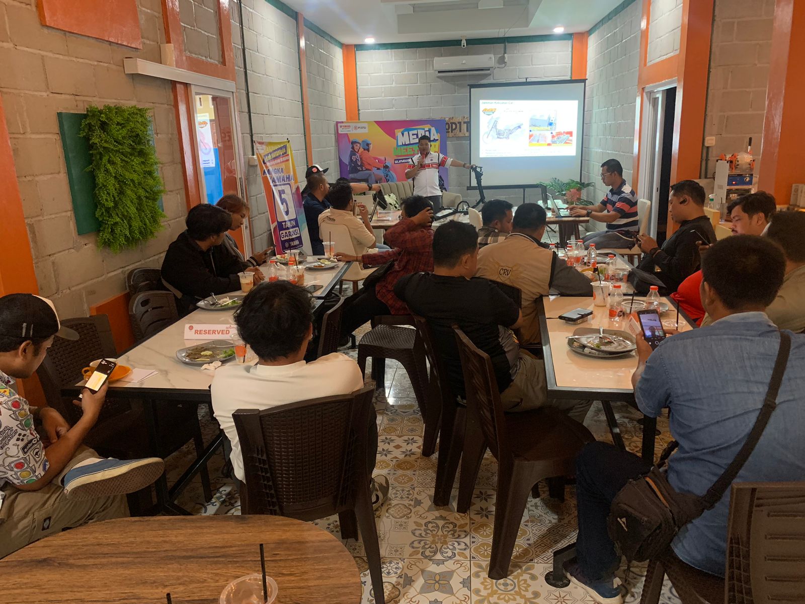 Yamaha Media Gathering di Palangkaraya, Masalah Keropos Rangka Sepeda Motor Jadi Perhatian