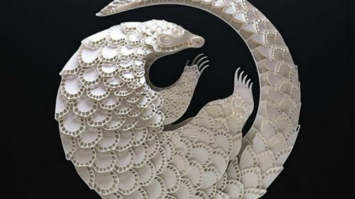 Kereen! Hewan-Hewan Langka Ini Dibentuk Hanya dari Kertas