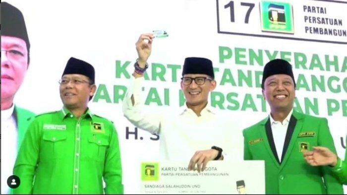 Sandiaga Uno Resmi Gabung PPP, Jabatan Penting Eks Politisi Gerindra, Mardiono sebut Ada Tugas Berat
