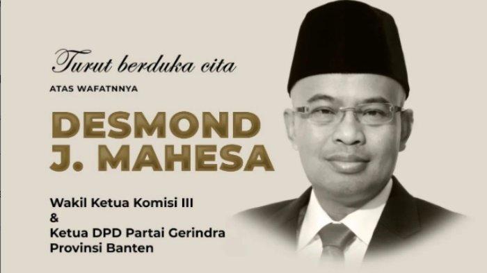 Riwayat Karier Politik Desmond J Mahesa, Aktivis Masa Orde Baru, Pernah Maju Pileg dari Dapil Kaltim