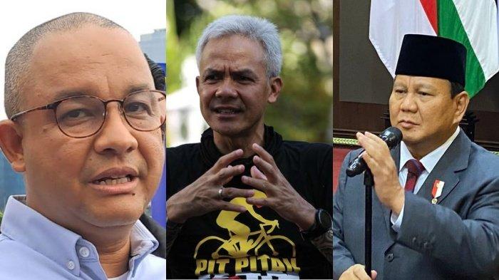 Elektabilitas Anies Tersungkur di Bawah Prabowo dan Ganjar, Nasdem Koreksi Diri, PDIP Percaya Diri