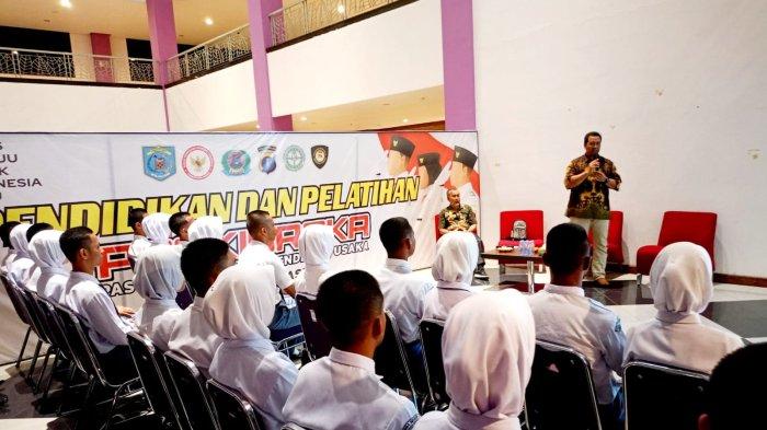 Polres Paser Bekali Paskibraka Tentang Antisipasi Bahaya Narkoba